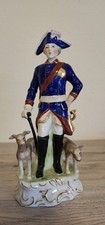 Neundorfer Porzellanfigur "Der alte Fritz" Friedrich von Preußen -  26 cm  hoch