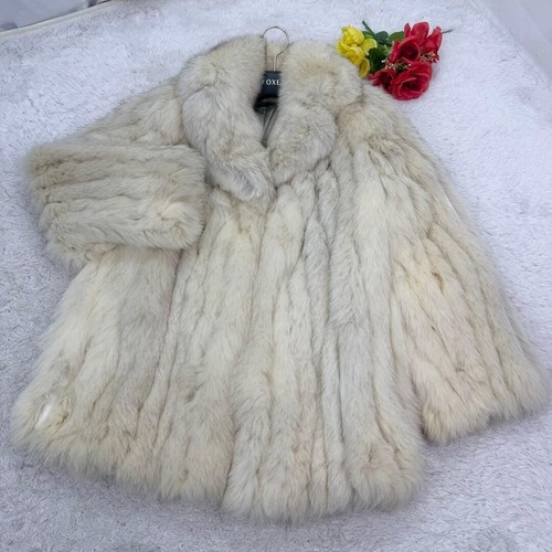 Saga furs blaufuchs pelzmantel - saga,