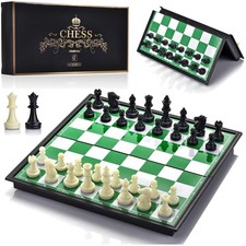 Schachspiel, Reiseschach, Magnet, Kinder, Erwachsene, faltbar