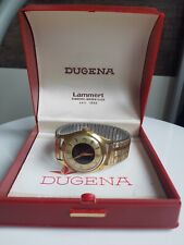 dugena festa uhr Handaufzug Mechanisch Goldaufl 20 Mikron Walzgold OVP