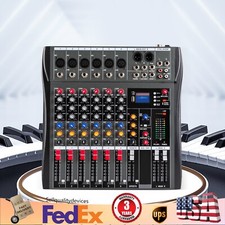 6-Channel Studio Audio Mixer