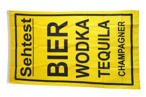 Fahne bier sehtest flagge - fahne,