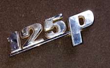 Rarität Polski Fiat 125p Schriftzüge ,Autoemblem ,Oldtimer