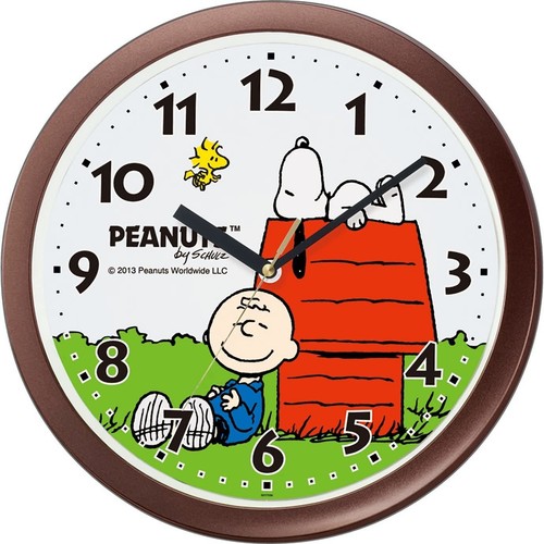 Snoopy wanduhr zeichen - snoopy,