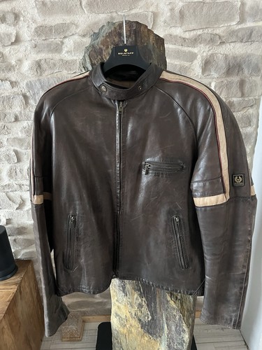 Belstaff lederjacke tom - belstaff,