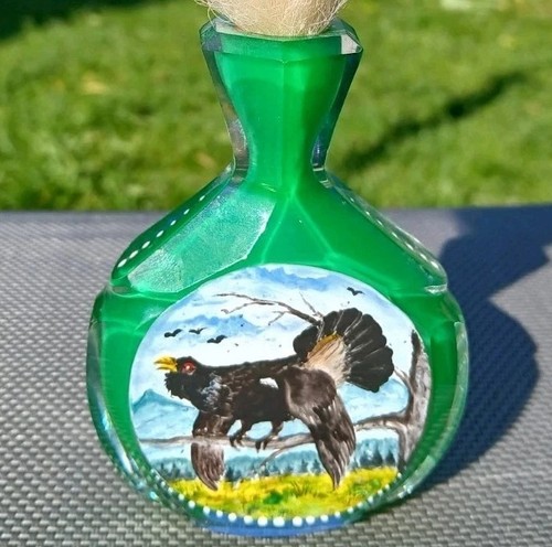 Schnupftabakglas handbemalt - schnupftabakglas,,