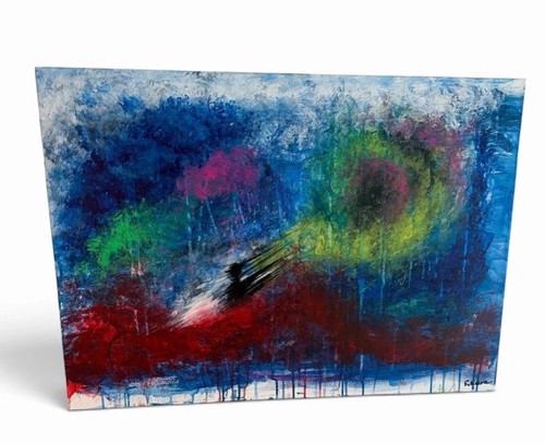 Leinwand bild selbst gemalt - leinwand,