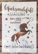 Shabby Chic Schablone Farbe