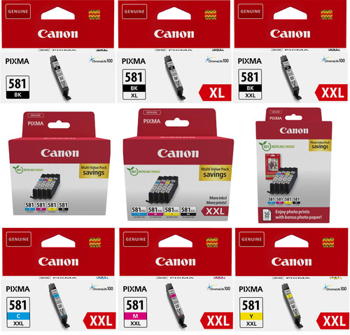 Original canon cli 581 - 581, 580