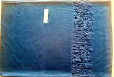 Pashmina Schal, 30% Seide; nachtblau; 70x180 cm; neu; beste Qualität!!