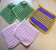 orginal DDR Topflappen Wolle