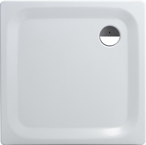 Quadrat stahl duschwanne - quadrat,
