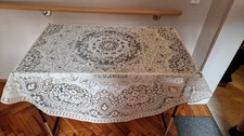 TISCHDECKE aus SPITZE -  rund - Durchmesser 150cm -