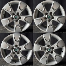 4 Alufelgen 6X15 SKODA Roomster Scout Praktik Fabia I II, 5J7601025