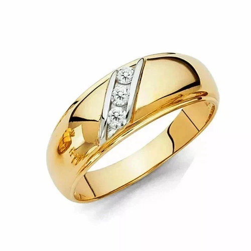 Herren 14k gelbgold plattiert - 14k,