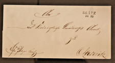 Vorphila Brief mit L2 Brätz - Meseritz 14.10. (1850) (55-33)