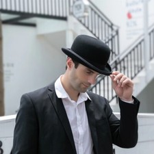 Unisex Cosplay Bowler Hut