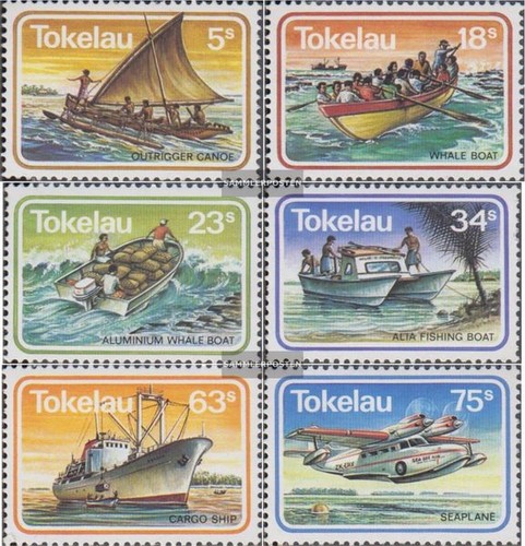 Tokelau - 84-89, (kompl.ausg.)