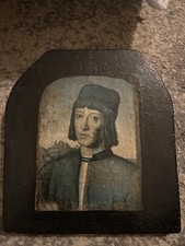 Eine alte Zeichnung auf einem