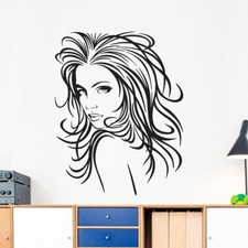 Wandtattoo Wandaufkleber Frau