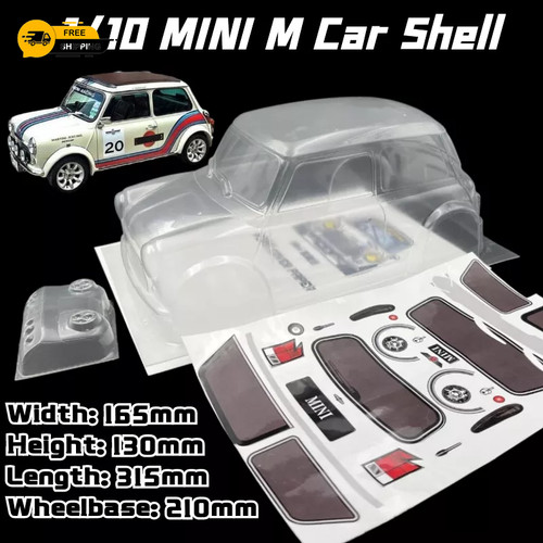 Mini classic car shell - m,