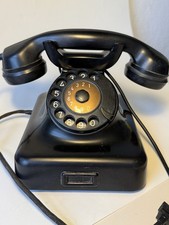 Vintage Bakelit Telefon W48-Deutsche Bundespost Drehwählscheibe