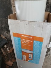 Steinwand Stahlwerk Pool