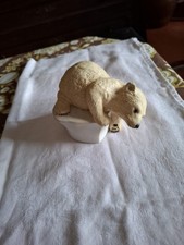 Porzellanfigur Eisbär Brrrr von Eva Palberg