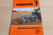 144469) Rabewerk Sonderprogramm - Pflüge Eggen Grubber - Prospekt 09/1981