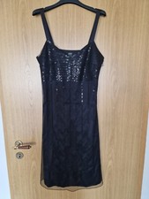 Esprit Sommerkleid,Trägerkleid mit Pailletten Gr.38 Neuwertig
