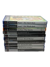 10x Playstation 2 PS2 Spiele, Anleitung Spielesammlung Konvolut Sammlung USK18