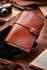 Handgefertigtes Leder