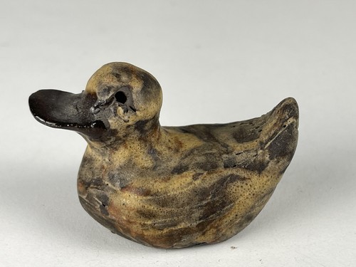 Keramik figur ente - figur,