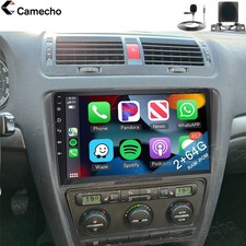 2+64G Android 15 CarPlay Autoradio BT Navi Für Skoda Octavia 2 1Z3 1Z5 2004-2013
