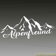 Alpenfreud Aufkleber italien