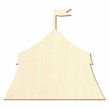 Holz Zirkuszelt - Deko Basteln 3-50cm