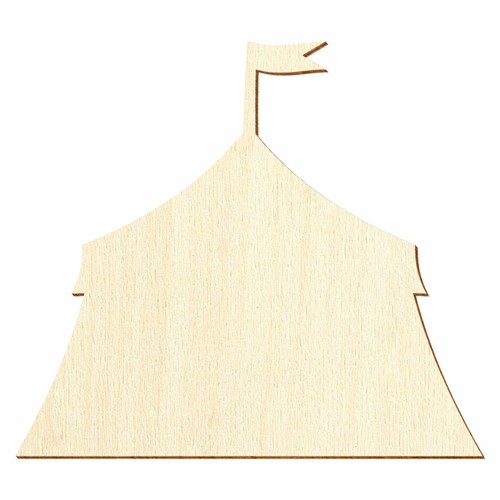 Holz zirkuszelt deko basteln - holz,