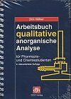 Arbeitsbuch qualitative anorganische  Analyse. Für Pharm... | Buch | Zustand gut
