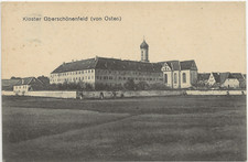 99/834 AK  KLOSTER OBERSCHÖNENFELD ( von OSTEN)  nach UNTERMEITINGEN