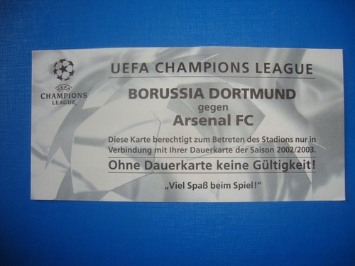 Ticket bvb dortmund - 02/03,