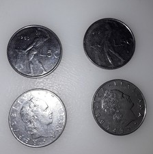 50 Lire - 4 italienische