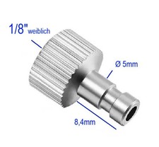 1/8" Airbrush Schnell Kupplung Nippel männlich