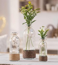 Glas Vase Blumenvase "Blume &