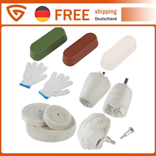 Chrom alu polieraufsatz 11tlg - chrom-alu,
