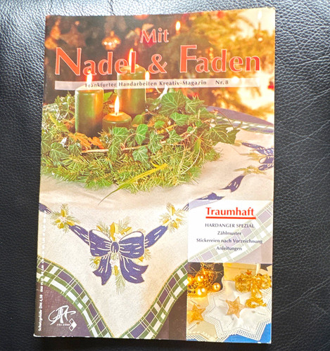 Mit nadel faden - nadel,