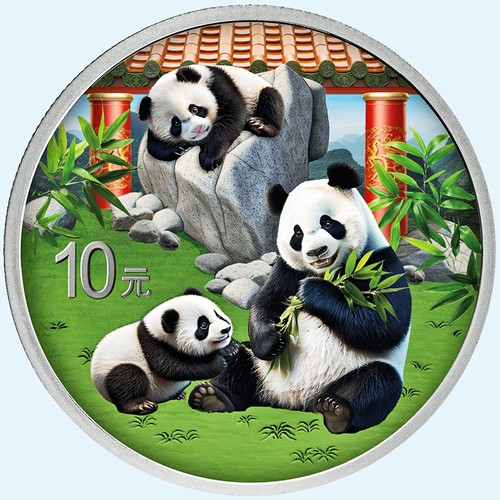 China 2025 yuan panda - yuan, bär