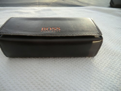 Hugo boss brillenetui leder - hugo, /