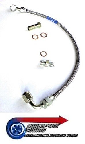 Geflochten edelstahl turbo - geflochten,