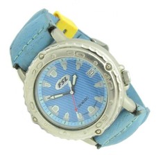 Fossil FSL Sport Vintage Herren Armbanduhr Datum blau FL-2129 10ATM Bat neu S180