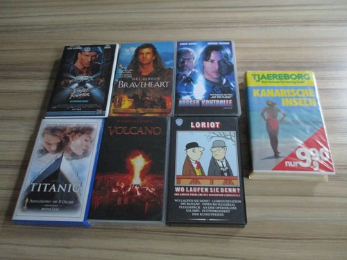 Vhs kassetten loriot - 7, kassetten,